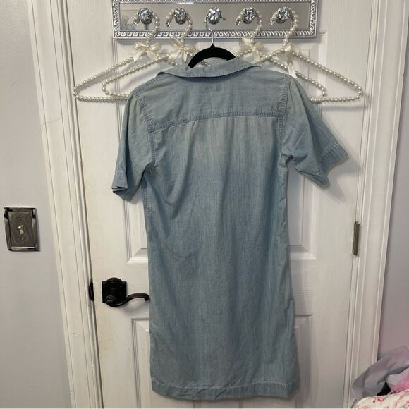 Ralph Lauren Light Wash Denim Dress - Picture 6 of 7